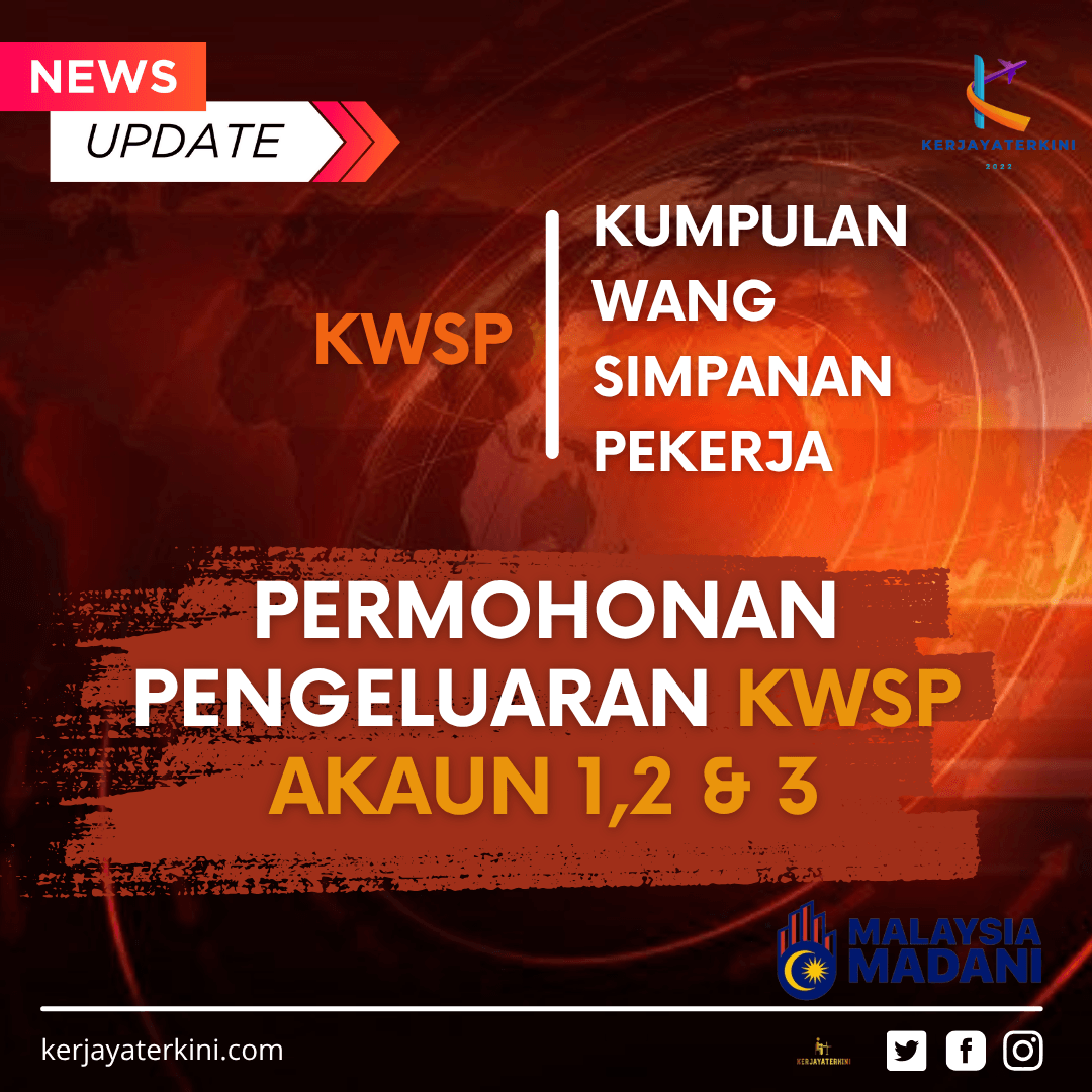 Permohonan pengeluaran KWSP Akaun 1, 2 & 3 2025 – Panduan lengkap cara mengeluarkan simpanan KWSP bagi rakyat Malaysia