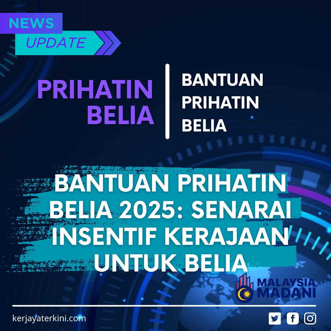 Belia memeriksa kelayakan dan permohonan Bantuan Prihatin Belia 2025 melalui portal rasmi kerajaan