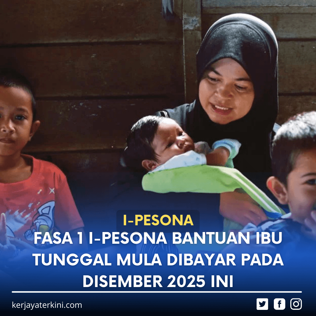 i-Pesona Bantuan Ibu Tunggal mula dibayar Disember 2025 untuk penerima layak di Malaysia