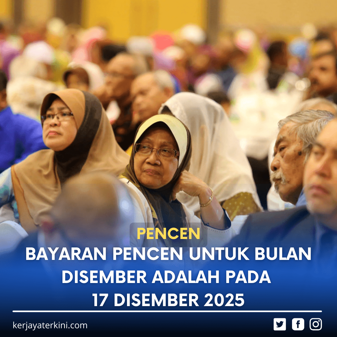 Bayaran Pencen Bulan Disember