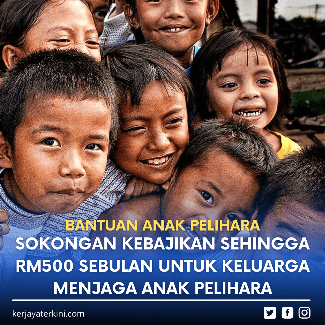 Infografik Bantuan Anak Pelihara