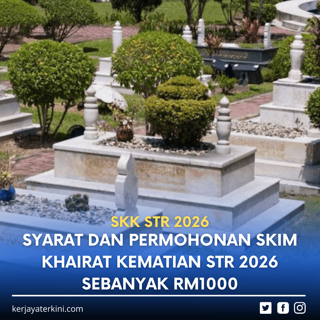 Infografik Skim Khairat Kematian STR 2026