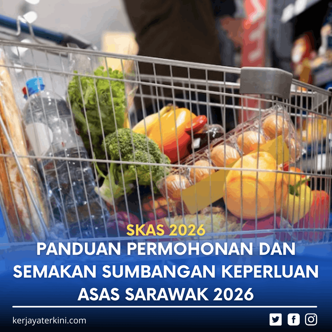Infografik Sumbangan Keperluan Asas Sarawak
