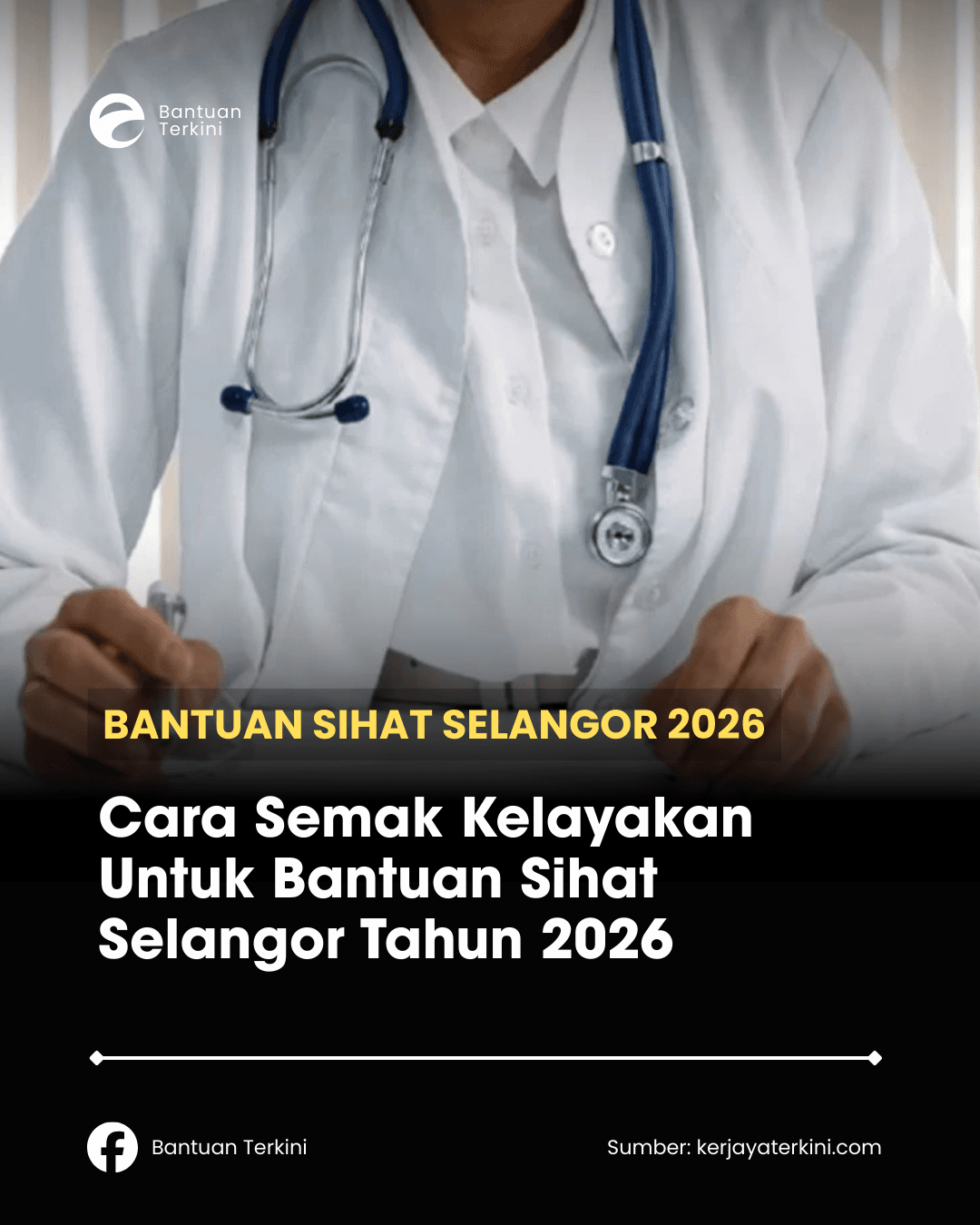 Infografik Bantuan Sihat Selangor 2026