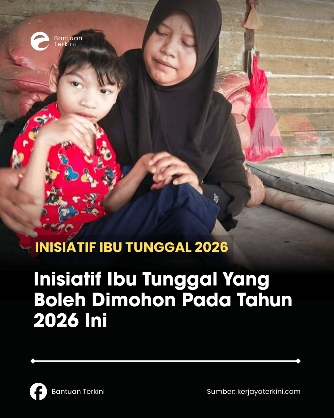 Infografik Inisiatif Ibu Tunggal 2026