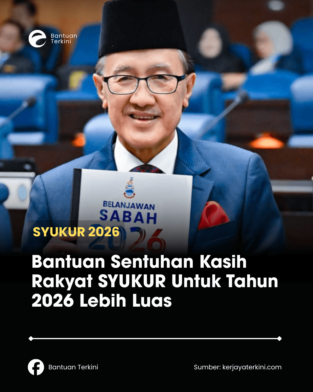 Infografik Sentuhan Kasih Rakyat SYUKUR Tahun 2026